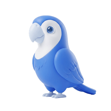 Parrot, the Parrot AI mascot
